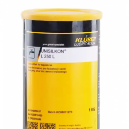 KLUBER Unisilkon L 250 L, 1 кг - Смазка с пищевым допуском для арматуры