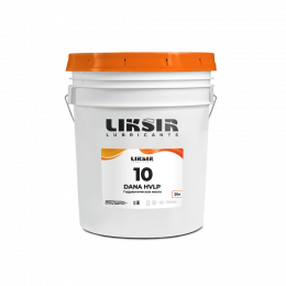 LIKSIR DANA HVLP 10 – беззольное синтетическое гидравлическое масло HVLP 10 вязкости