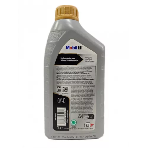 Моторное масло MOBIL 1 FS 0W-40, 1L