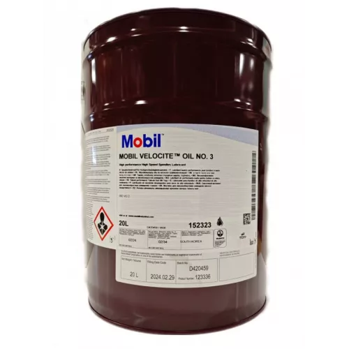 Шпиндельное масло MOBIL VELOCITE OIL NO. 3, 20L